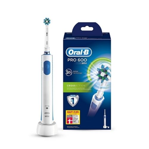 Oral B Pro 600 Cross Action Electric Rechargeable Toothbrush 1